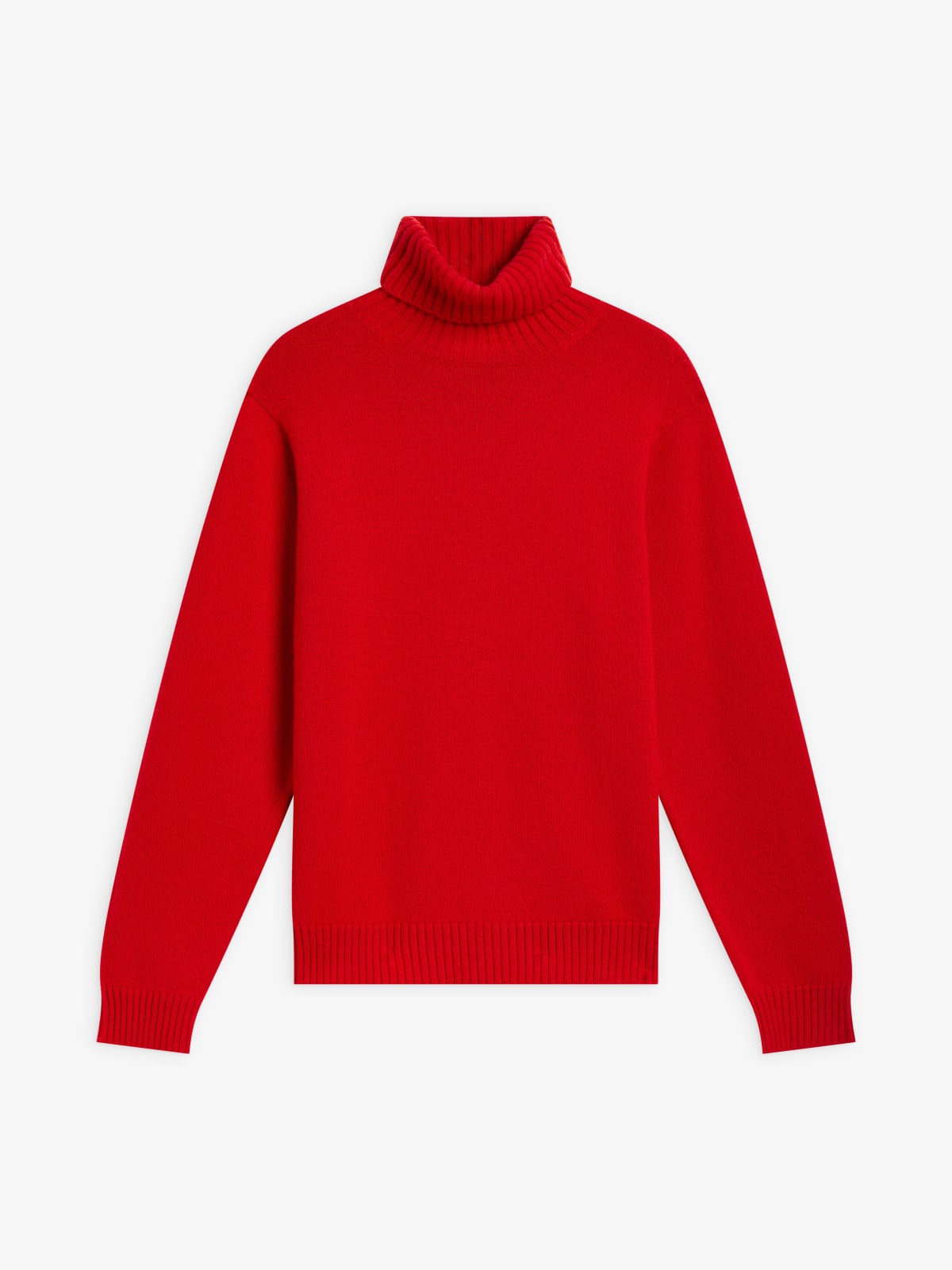 red cashmere Senga jumper